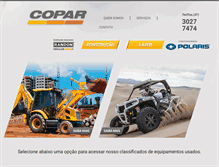Tablet Screenshot of copartratores.com.br